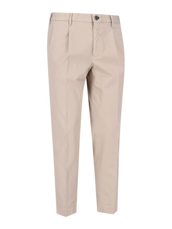 INCOTEX: Pantalons casual online - Pantalons Décontractés - Blanc