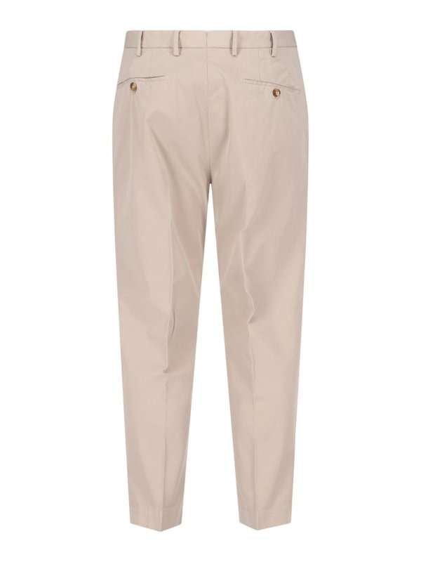 The Best Shops INCOTEX: Pantalons casual - Pantalons Décontractés - Blanc