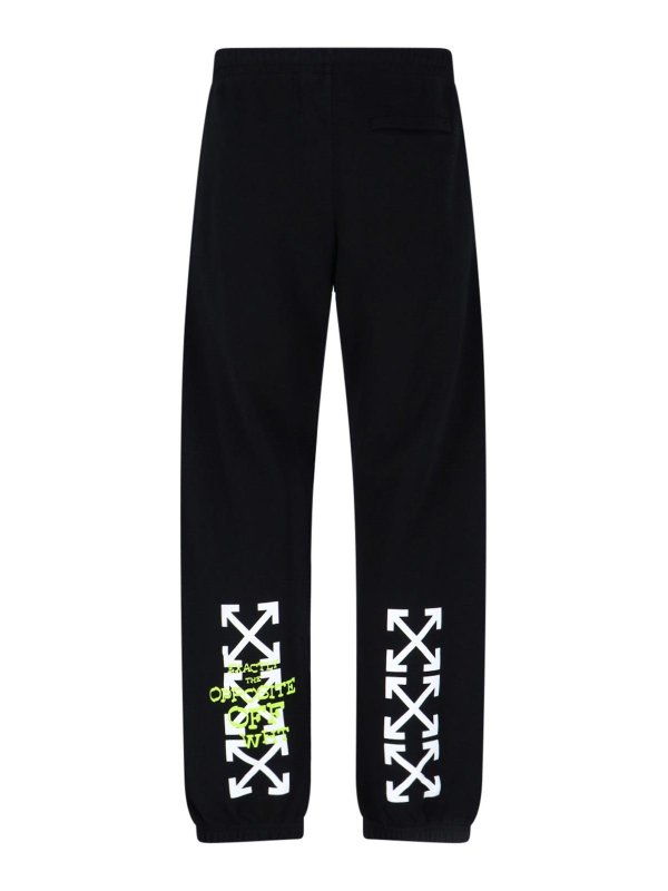 OFF-WHITE: カジュアルトラウザー online - カジュアルパンツ - 黒