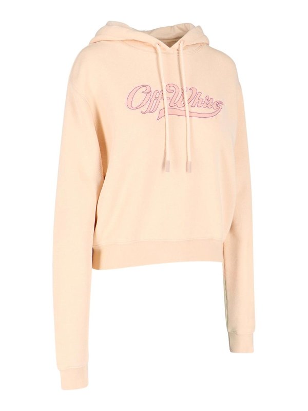 OFF-WHITE: スウェット＆セーター online - スウェットシャツ/セーター - ヌードカラー