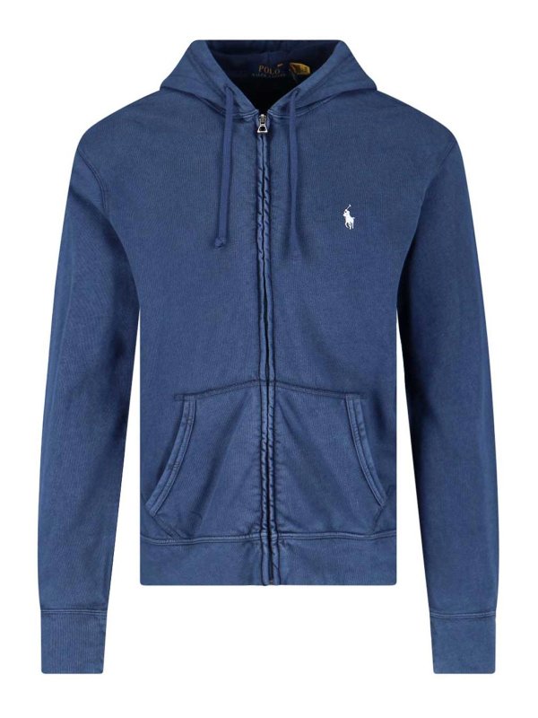 POLO RALPH LAUREN: スウェット＆セーター - スウェットシャツ/セーター - ブルー