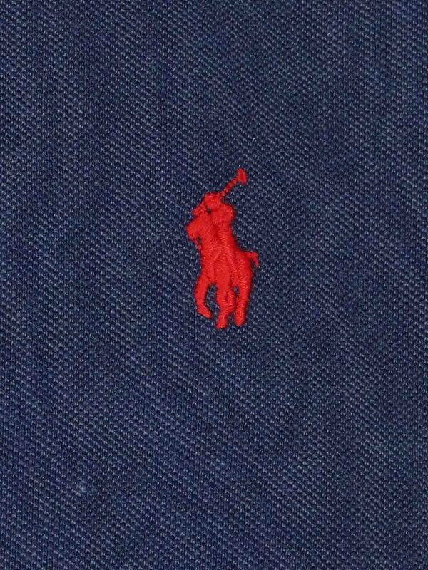 Logo embroidery polo shirt shop online: POLO RALPH LAUREN