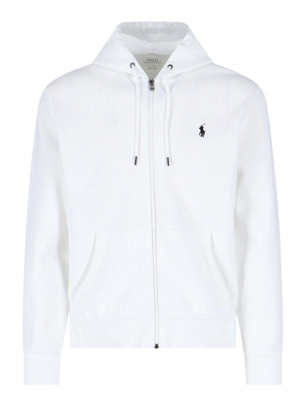 POLO RALPH LAUREN: Sweatshirts & Sweaters - Logo zip sweatshirt