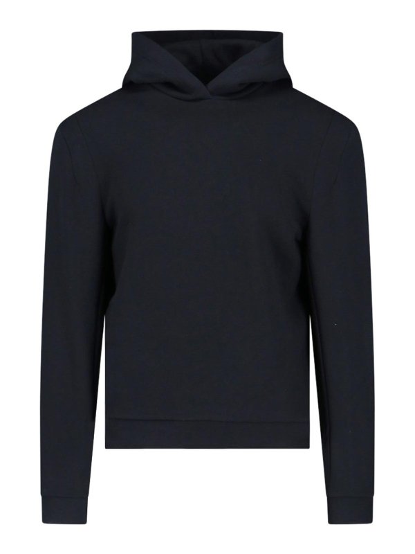 RANDOM IDENTITIES: Sweatshirts & Sweaters - Basic hooded sweatshirt