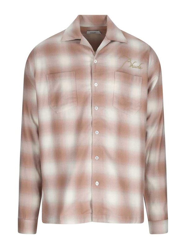 RHUDE: shirts - Plaid shirt