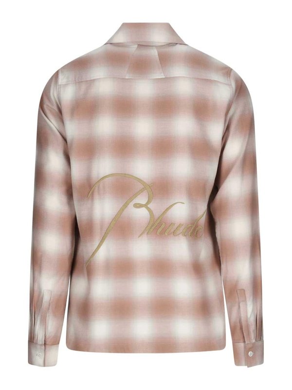 The Best Shops RHUDE: shirts - Plaid shirt