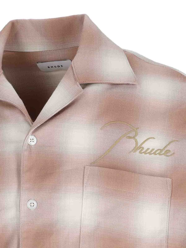 Plaid shirt shop online: RHUDE