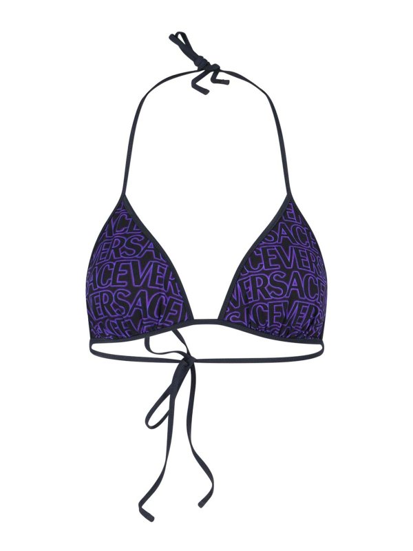 VERSACE: bikinis - Reversible bikini top