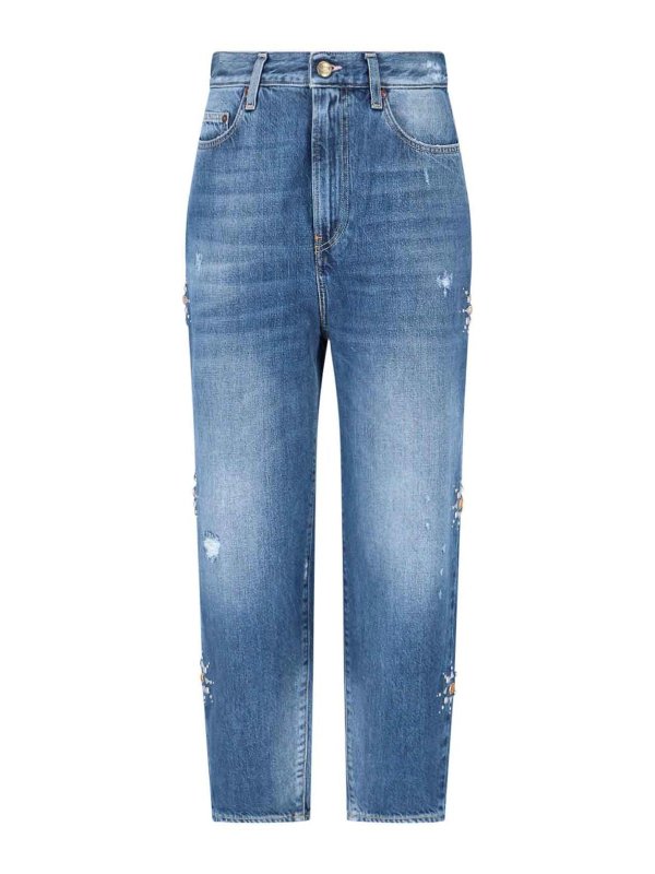 WASHINGTON DEE CEE: Bootcut - Bootcut Jeans - Blau