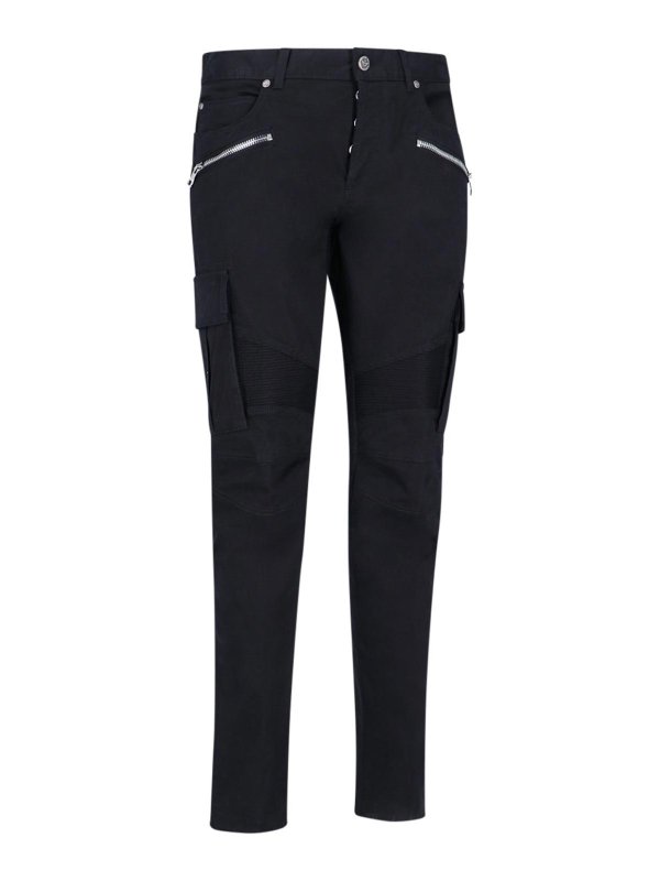 Balmain: casual trousers online - Cargo Pants