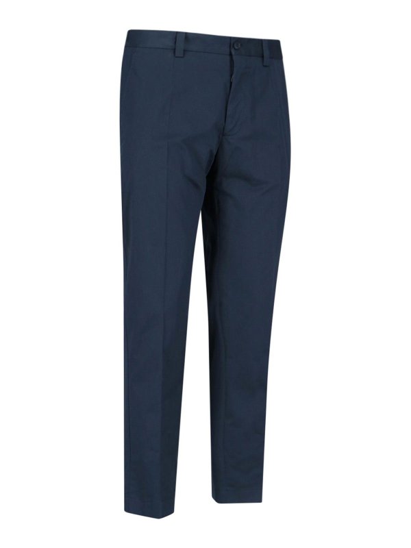 DOLCE & GABBANA: Pantalones casual online - Pantalón Casual - Azul