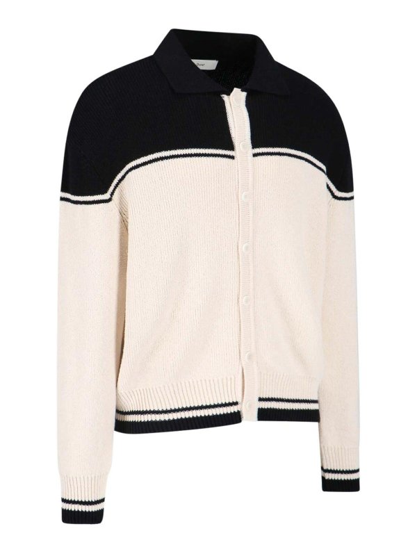 DUNST: cardigans online - Dunst two-tone cardigan