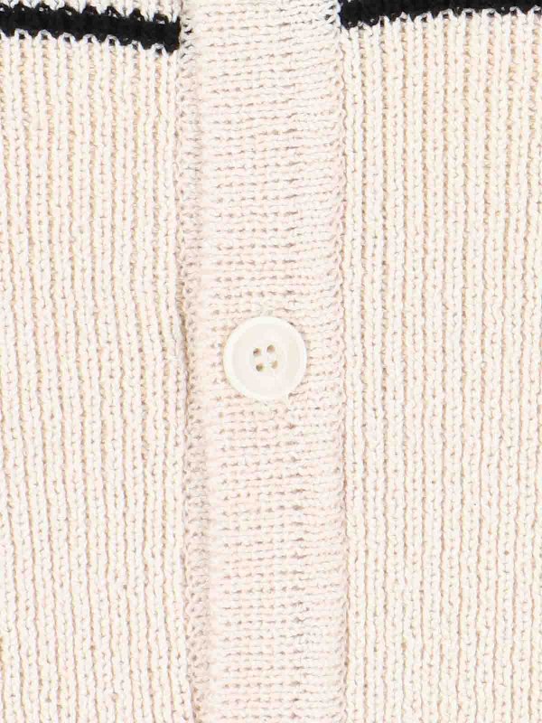 Dunst two-tone cardigan shop online: DUNST