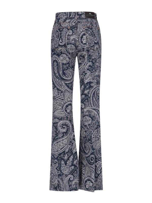 The Best Shops ETRO: ブーツカットジーンズ - ブーツカットジーンズ - ブルー