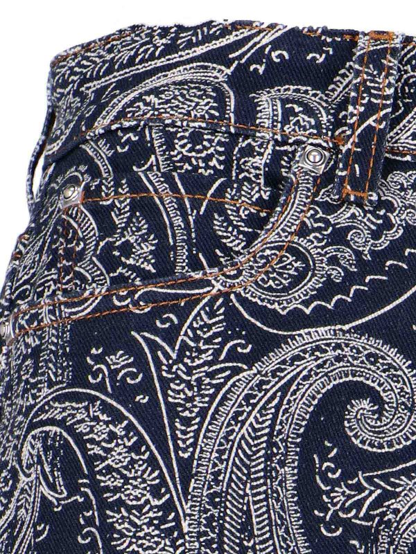 ブーツカットジーンズ - ブルー shop online: ETRO