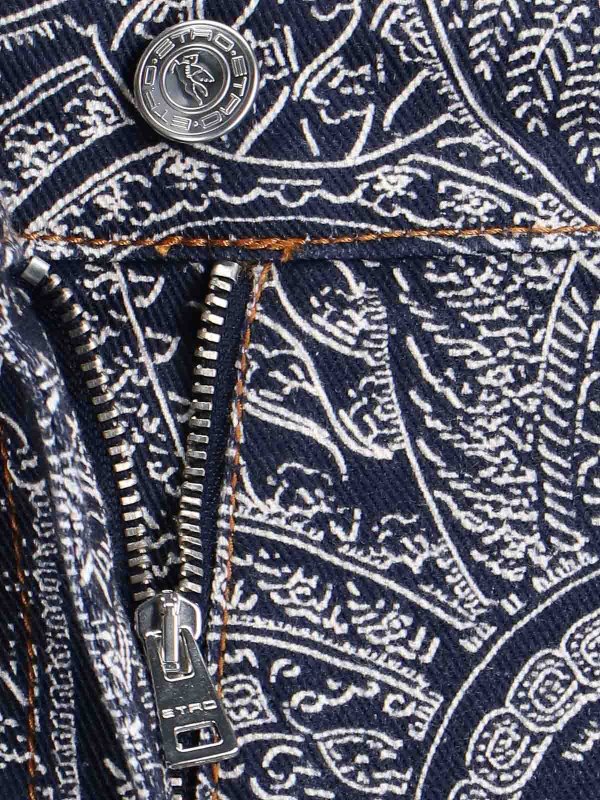 ETRO buy online ブーツカットジーンズ - ブルー