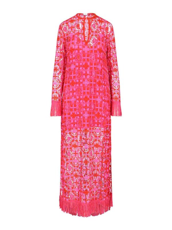 ETRO: マキシドレス - マキシドレス - ヌードカラー