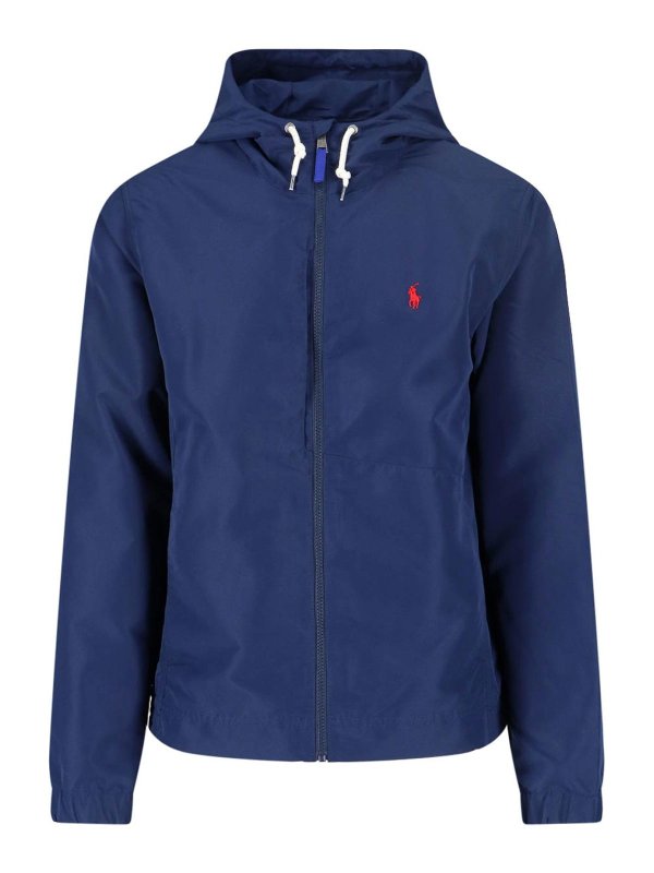 POLO RALPH LAUREN: blazers - Logo hooded jacket