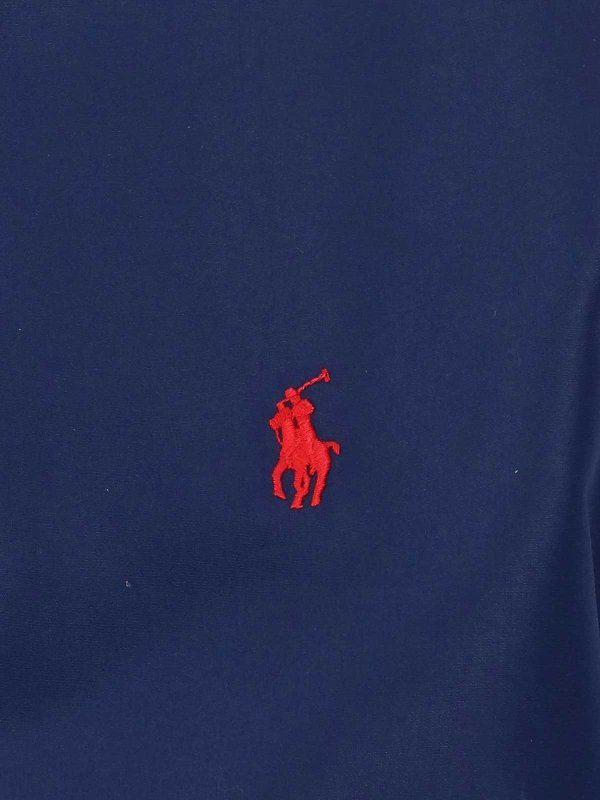 Logo hooded jacket shop online: POLO RALPH LAUREN