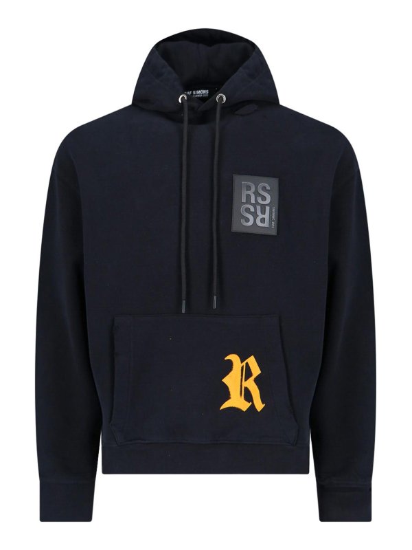 RAF SIMONS: Sweatshirts & Sweaters - Logo hoodie