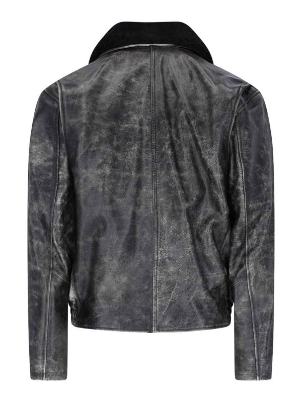 The Best Shops DIESEL: blazers - Leather jacket