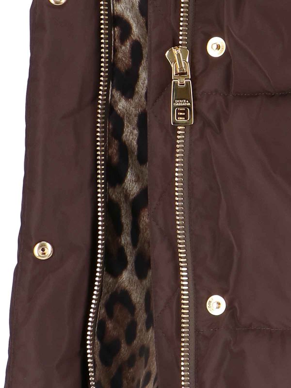 DOLCE & GABBANA buy online ダウンジャケット - ブラウン