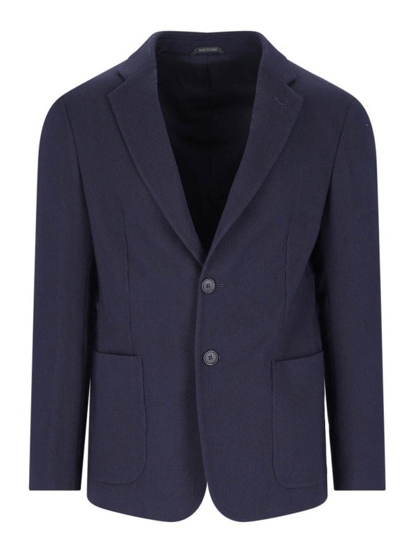 GIORGIO ARMANI: blazers - Single-breasted blazer