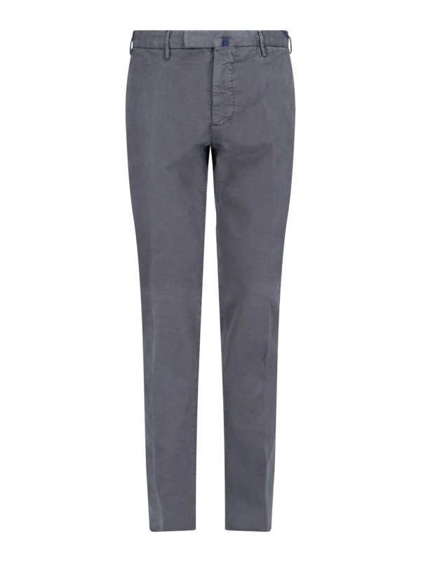 INCOTEX: カジュアルトラウザー - カジュアルパンツ - グレー