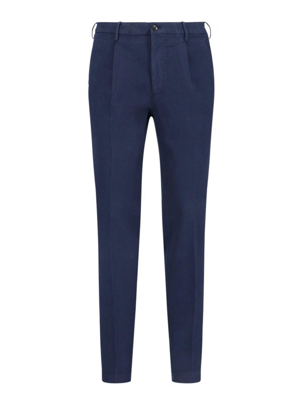 INCOTEX: pantaloni casual - Pantaloni gamba dritta