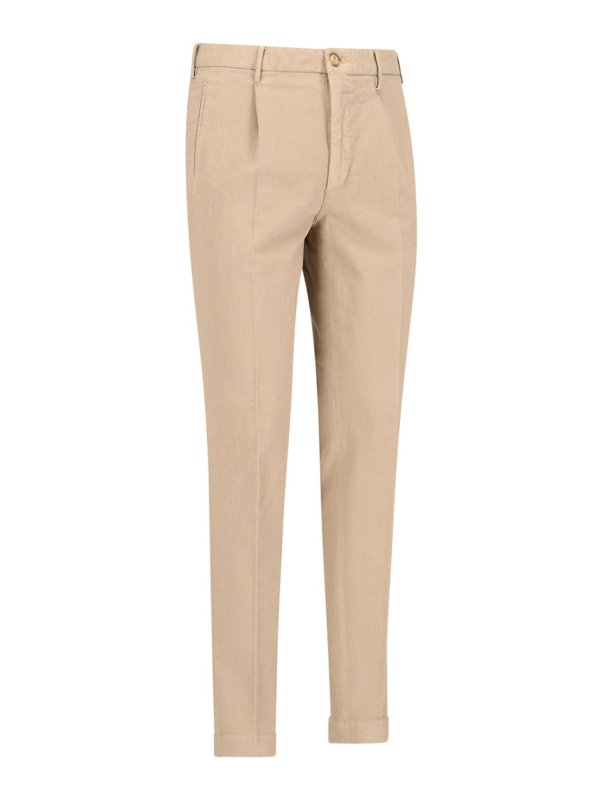 INCOTEX: カジュアルトラウザー online - カジュアルパンツ - ベージュ