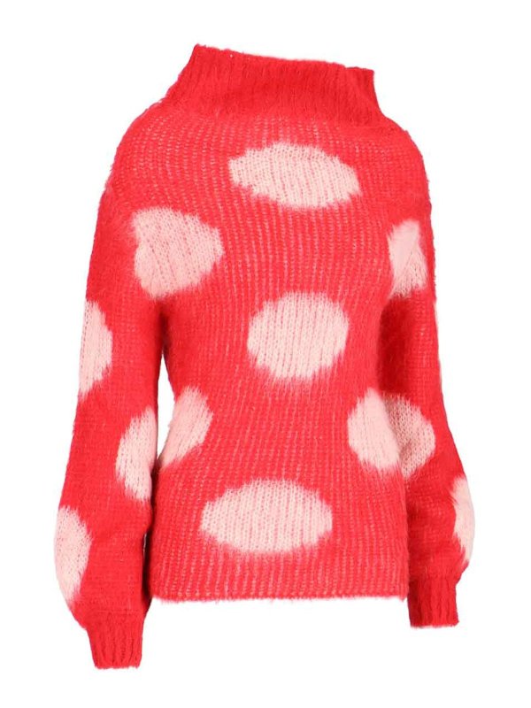 Marni: Col bateau online - Pull Col Bateau - Rouge