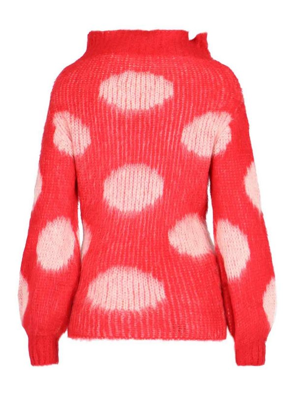 The Best Shops Marni: Col bateau - Pull Col Bateau - Rouge