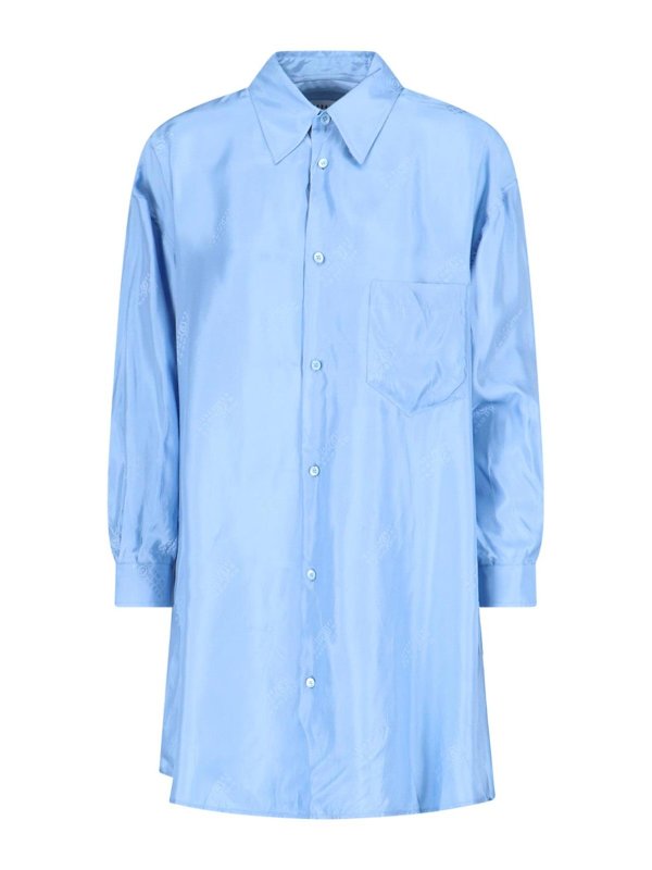 MM6 MAISON MARGIELA: abiti al ginocchio - Abito camicia