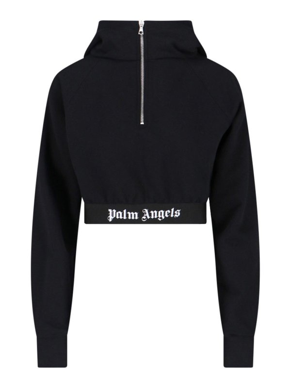 Palm Angels: Sweatshirts & Sweaters - Logo sweatshirt