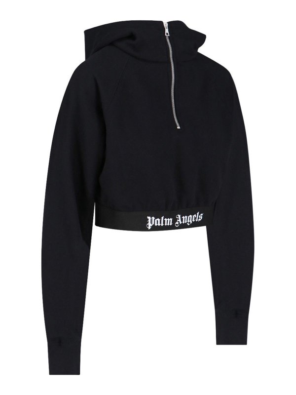 Palm Angels: Sweatshirts & Sweaters online - Logo sweatshirt
