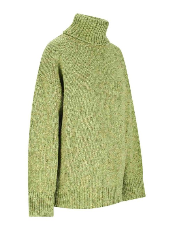 SAKS POTTS: U-Boot-Ausschnitt online - U-Boot-Pullover - Grün