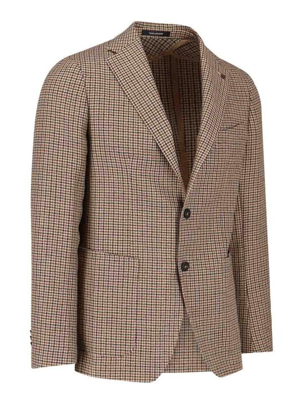 TAGLIATORE: blazers online - houndstooth blazer