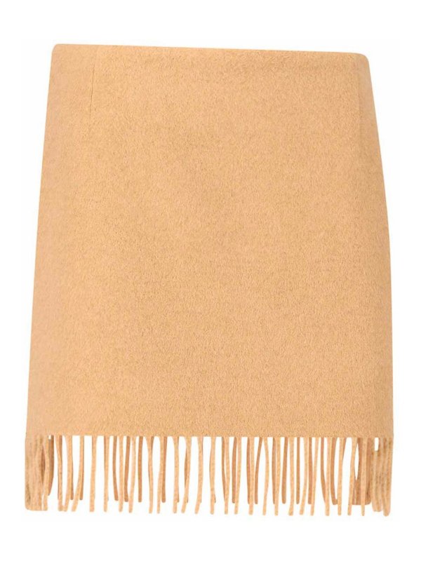 THE GARMENT: gonne al ginocchio  e longuette online - Gonna mini dettaglio frange