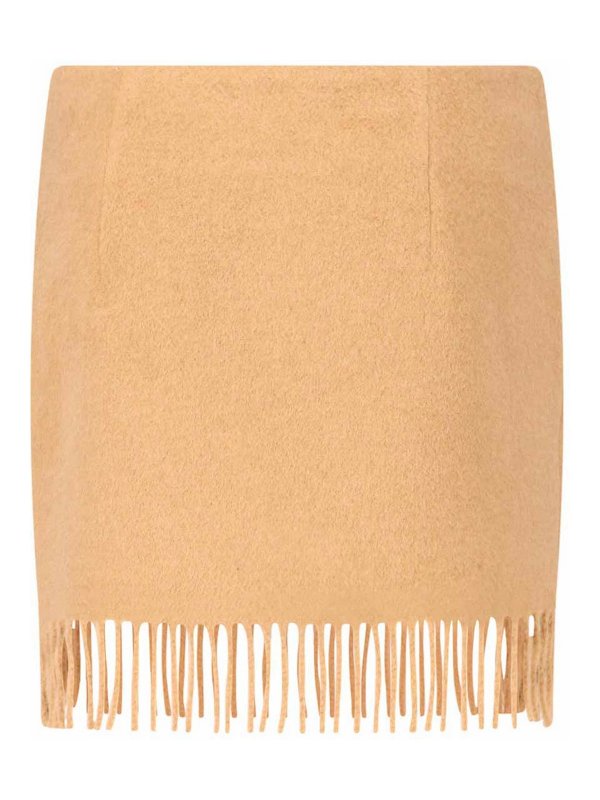 The Best Shops THE GARMENT: gonne al ginocchio  e longuette - Gonna mini dettaglio frange