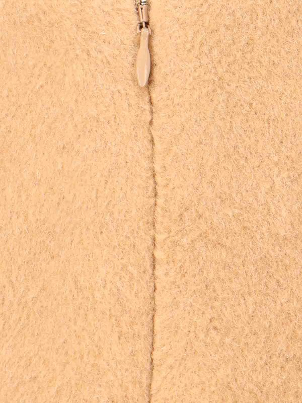 Gonna mini dettaglio frange shop online: THE GARMENT