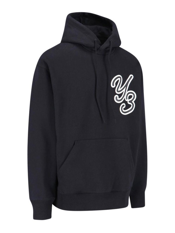 Y-3: Sweatshirts & Sweaters online - Logo hoodie