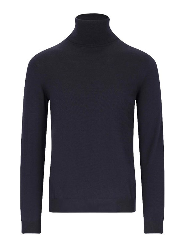 ZANONE: Col bateau - Pull Col Bateau - Bleu