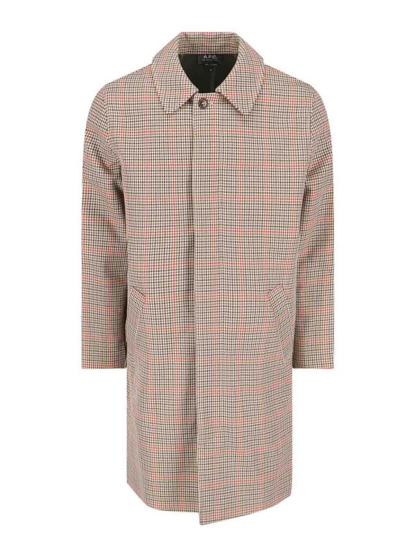 A.P.C.: Trenchcoats - Trenchcoat - Beige