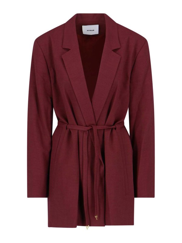 AERON: ブレザー - ブレザー - 赤