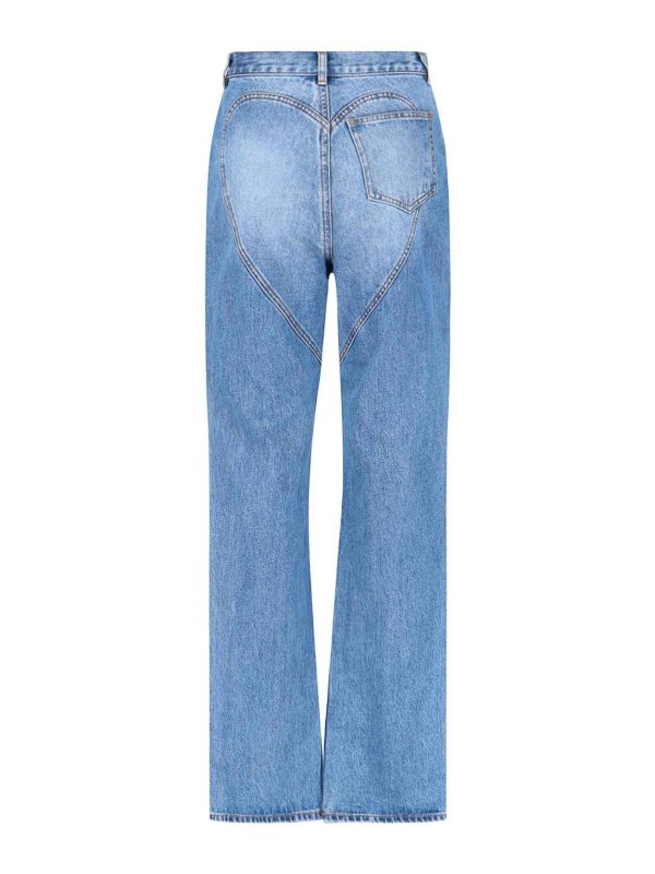 The Best Shops AREA: Bootcut - Bootcut Jeans - Blau