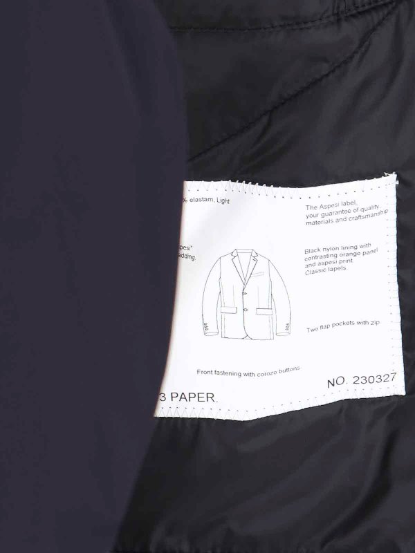 Blazer - Bleu shop online: ASPESI