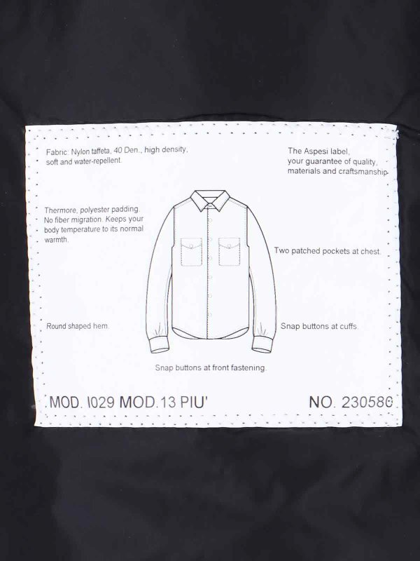 ASPESI buy online Nylon shirt jacket