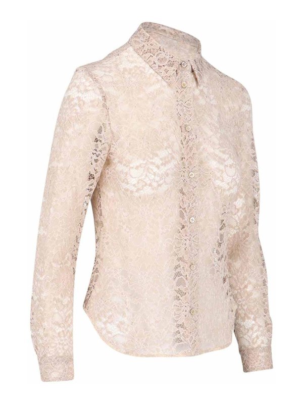 ASPESI: shirts online - Lace shirt