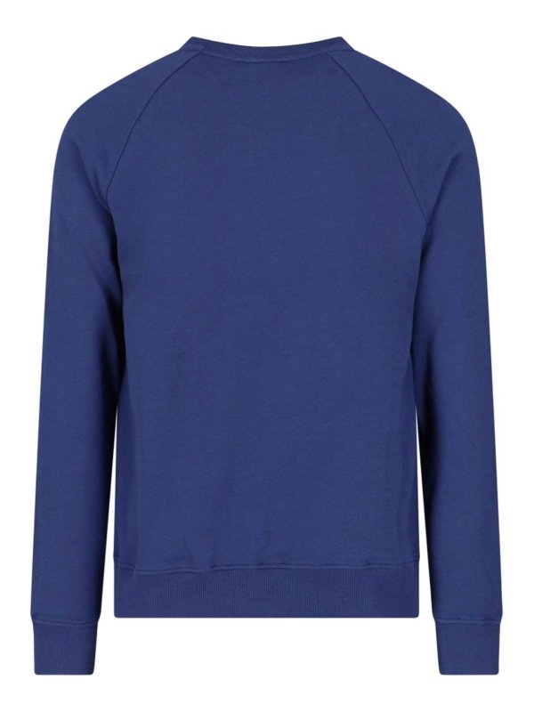 The Best Shops Balmain: Sweatshirts und Pullover - Sweatshirt - Blau