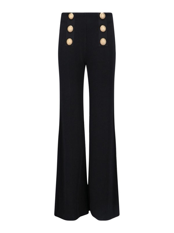 Balmain: casual trousers - Straight trousers